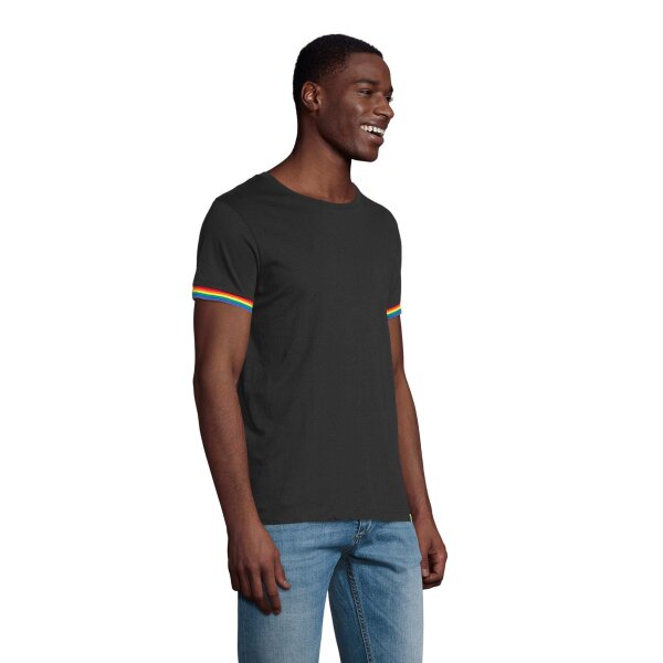 Men´s Short Sleeve T-Shirt Rainbow