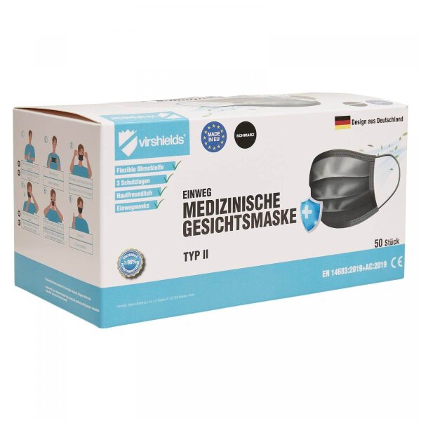 Medical Face Mask Typ II (Pack of 50)