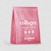 Alpha Foods Collagen mit Elastin & Hyaluronsäure - Himbeere