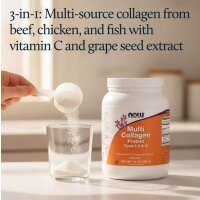 NOW Foods Multi Kollagen Protein Typen I, II & III...