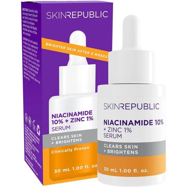 SKIN REPUBLIC Niacinamid 10% Serum 30ml – Porenverfeinerung