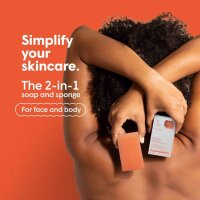 ESPONJABÓN Salicylsäure – 2-in-1 Seife & Schwamm mit BHA gegen Body Acne