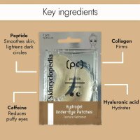 SKINCYCLOPEDIA Peptide Augenpads mit Koffein – gegen müde, geschwollene Augen