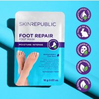 SKIN REPUBLIC Foot Repair Fussmaske – Sheabutter Pflege
