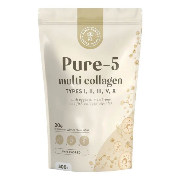 Alpha Foods Pure - 5 Multicollagen 500g