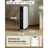 Mill Gentle Air WiFi Ölradiator 1500W - weiss