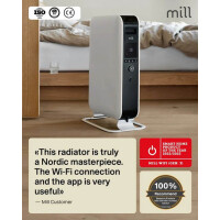 Mill Gentle Air WiFi Ölradiator 1500W - weiss
