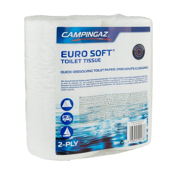 Camping WC-Papier EURO-SOFT für Chemische WC