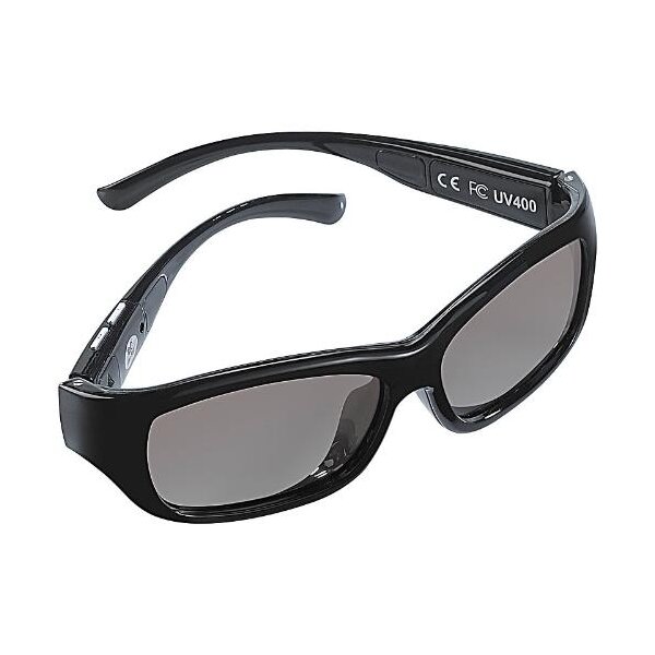 infactory Innovative City-Sonnenbrille mit einstellbarer Tönung, UV400