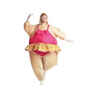 Playtastic Selbstaufblasendes Kostüm Ballerina