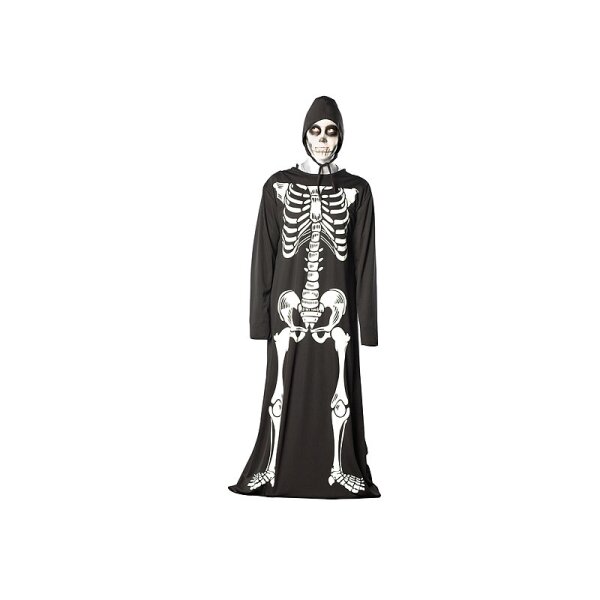 infactory Faschings-Kostüm Skelett glow in the dark, Universalgröße