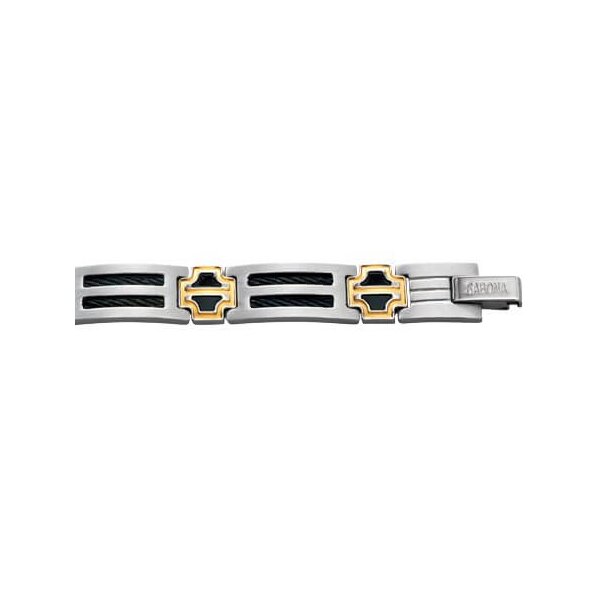 Sabona of London - Black Cable Duet Magnetic Bracelet