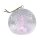 Lunartec Mundgeblasene LED-Glas-Ornamente in Kugelform, 2er-Set