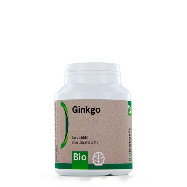 Ginkgo BIO - 250 mg - 120 Kapseln - vegan
