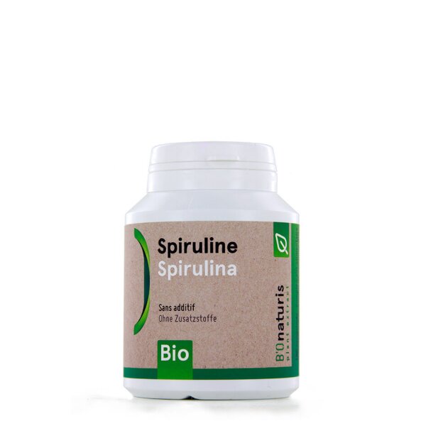 Spirulina BIO - 500 mg - 180 Tabletten - vegan