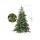 Künstlicher Weihnachtsbaum mit 500 LEDs und 70 Ästen, 225 cm, grün