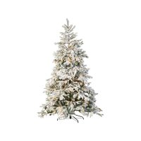 Künstlicher Weihnachtsbaum, weiße Spitzen, 500...