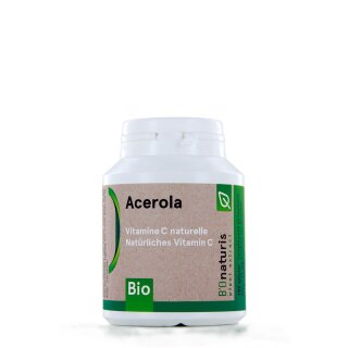 Acerola BIO - 250 mg - 120 Kapseln - vegan